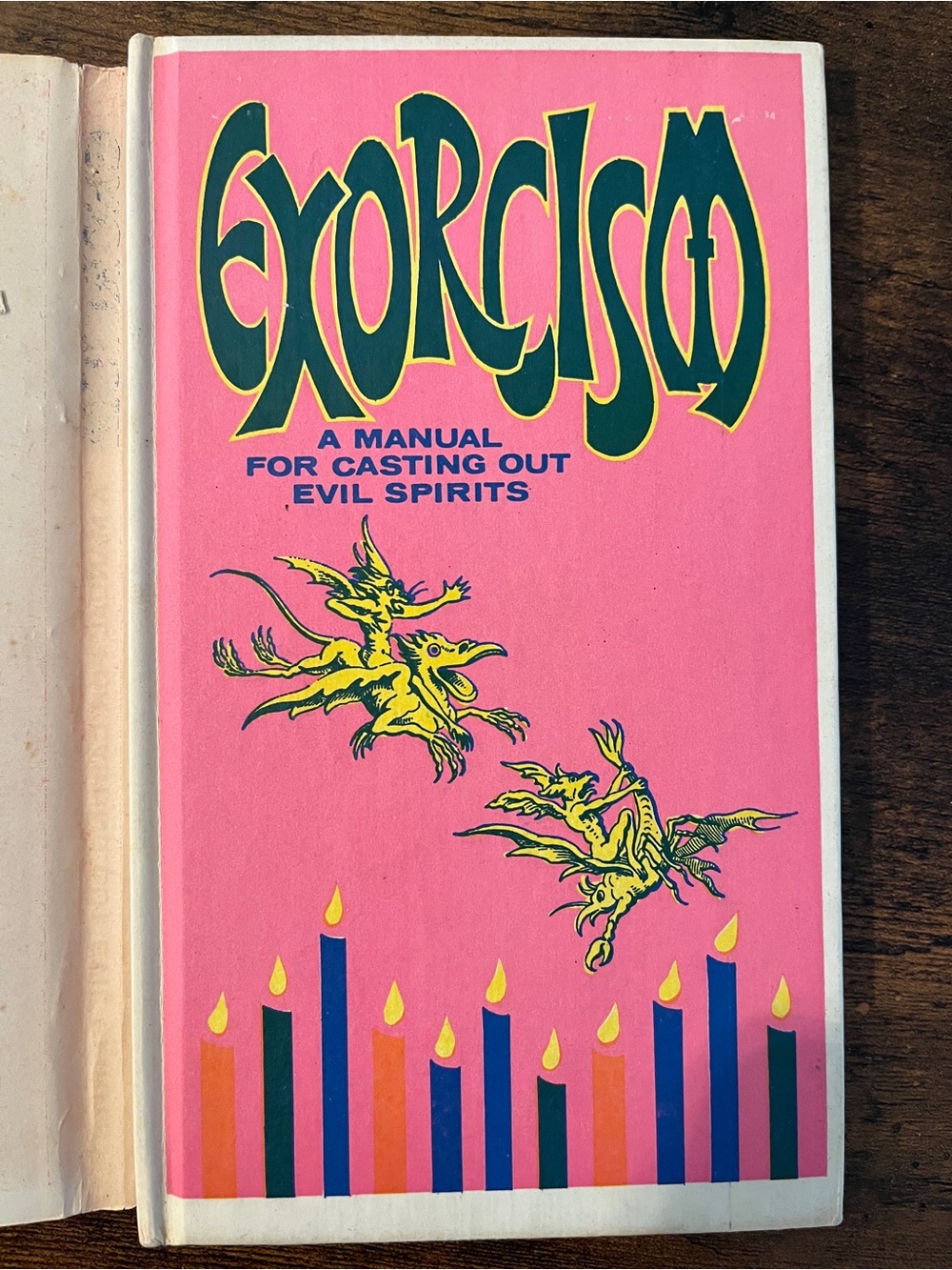 Exorcism Book Rare - Pink